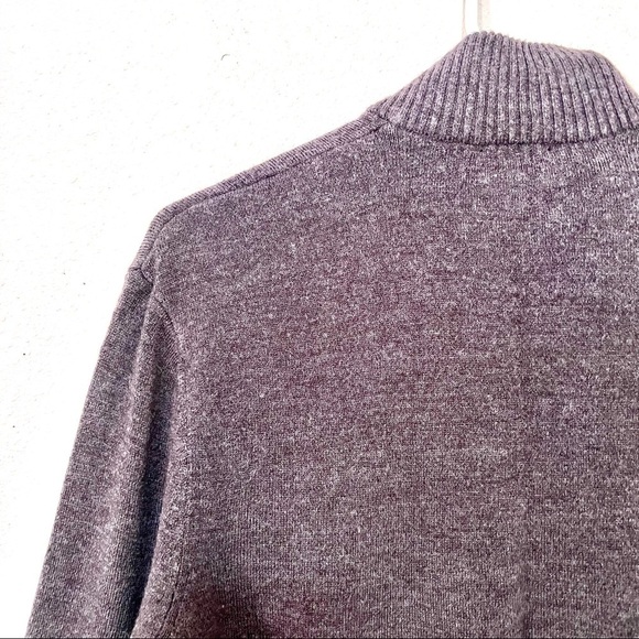 Geoffrey Beene Men's Long Sleeve Stretch Knit 1/4 Zip Pullover sweaters size M - Picture 7 of 10